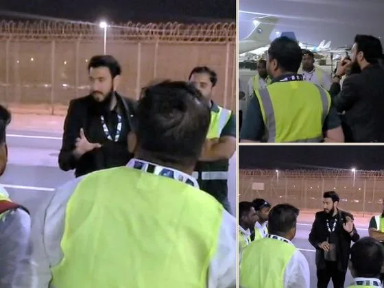 Airside night operations — Briefing the crew before a VVIP movement