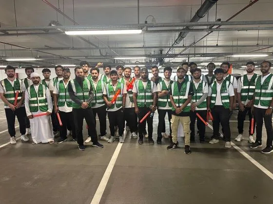 Dubai Run 2024 — Zone 7 marshalling team