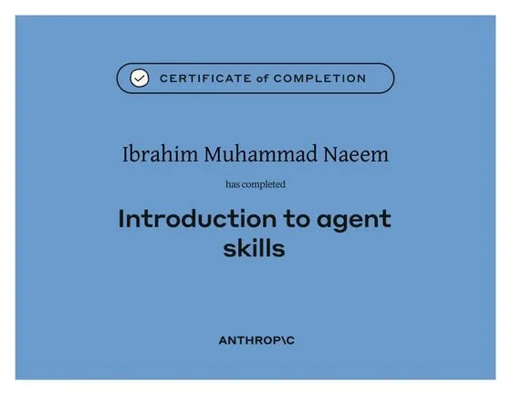 Introduction to Agent Skills, Anthropic, 2026